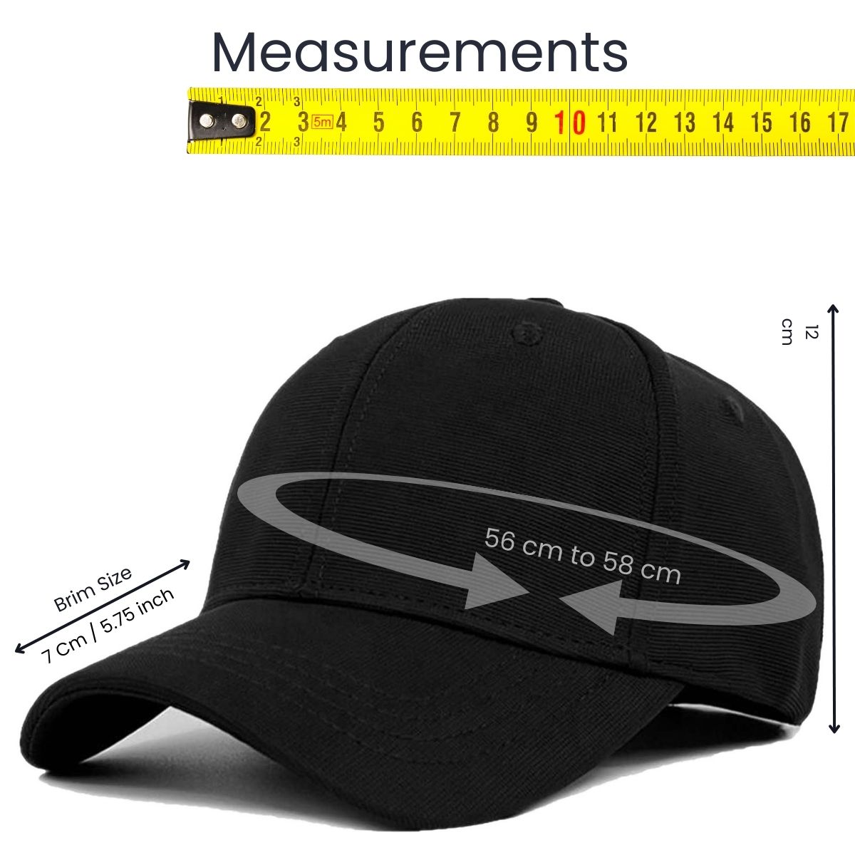 Unisex Stretchable Back Side Closed Cap for Men Man