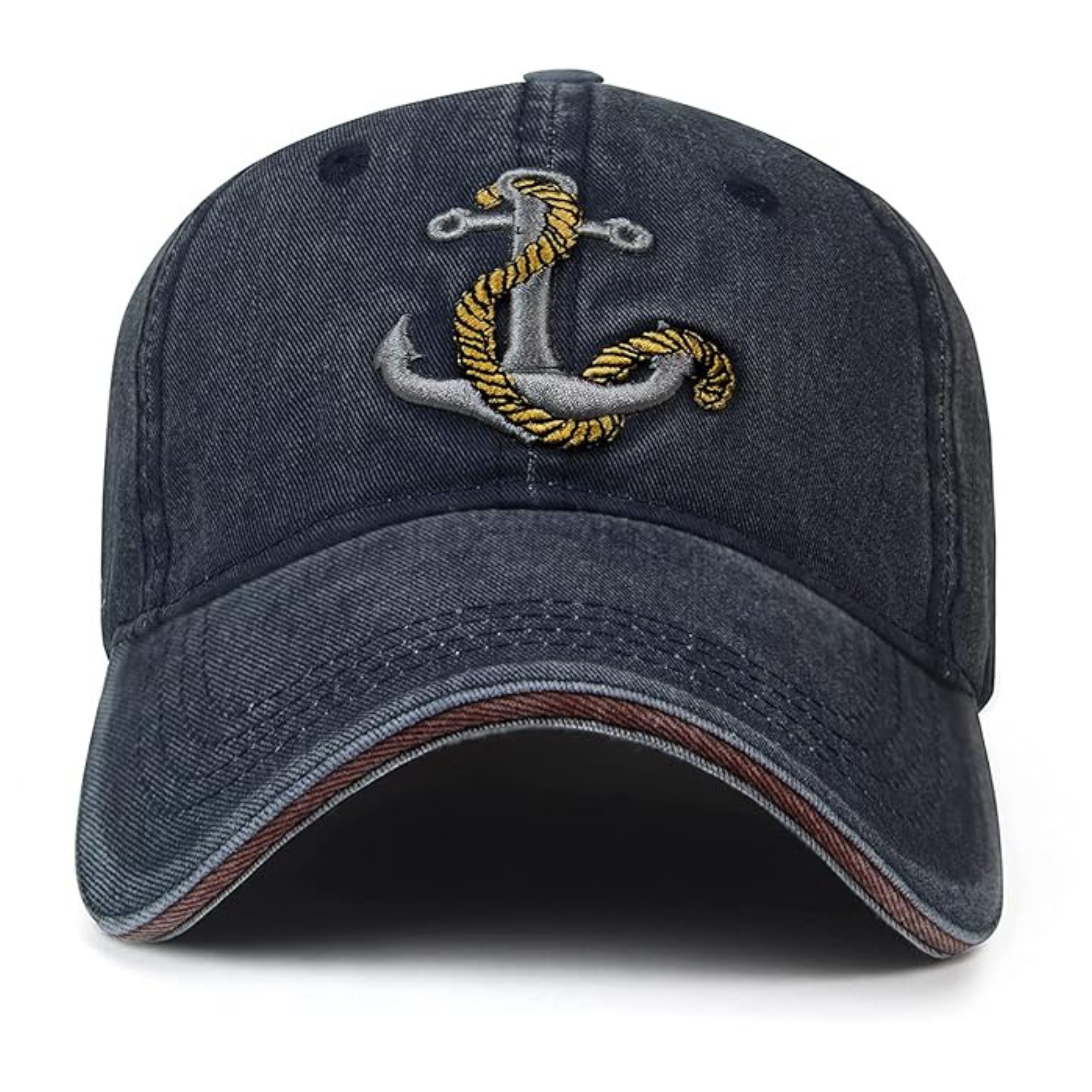Embroidred Baseball Stylish Cap for Men Women - Sail Blue