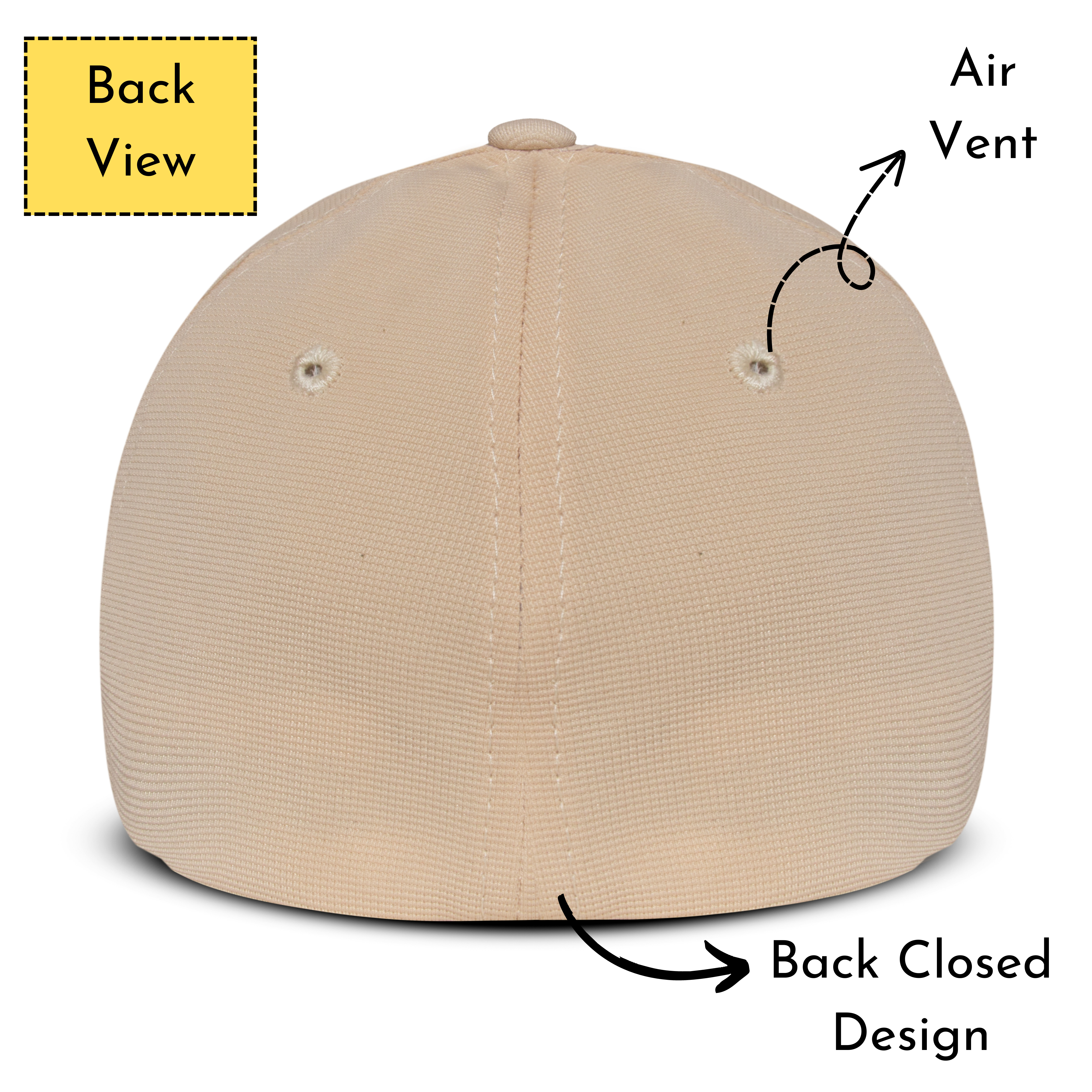 Unisex Stretchable Back Side Closed Cap for Men Man