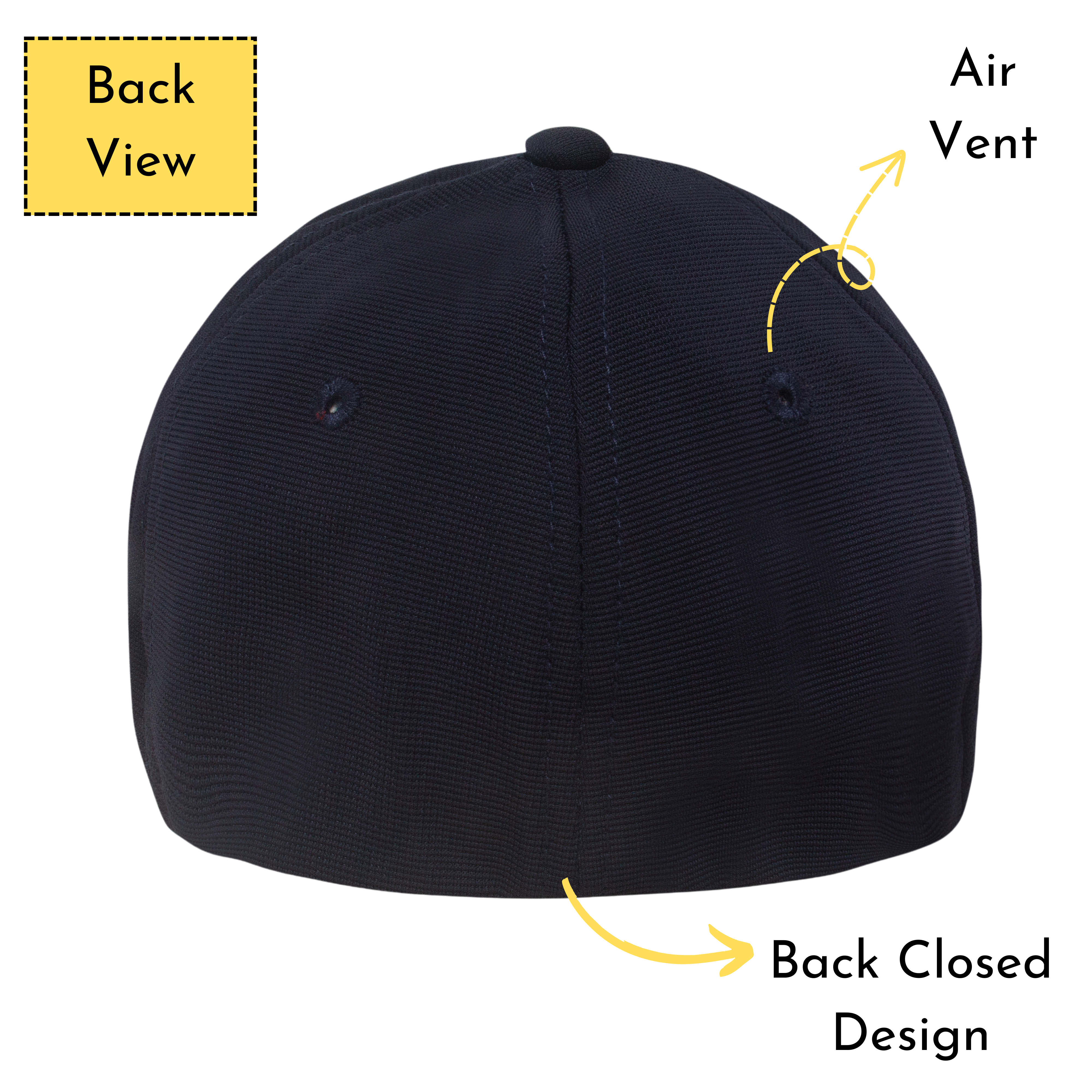 Unisex Stretchable Back Side Closed Cap for Men Man