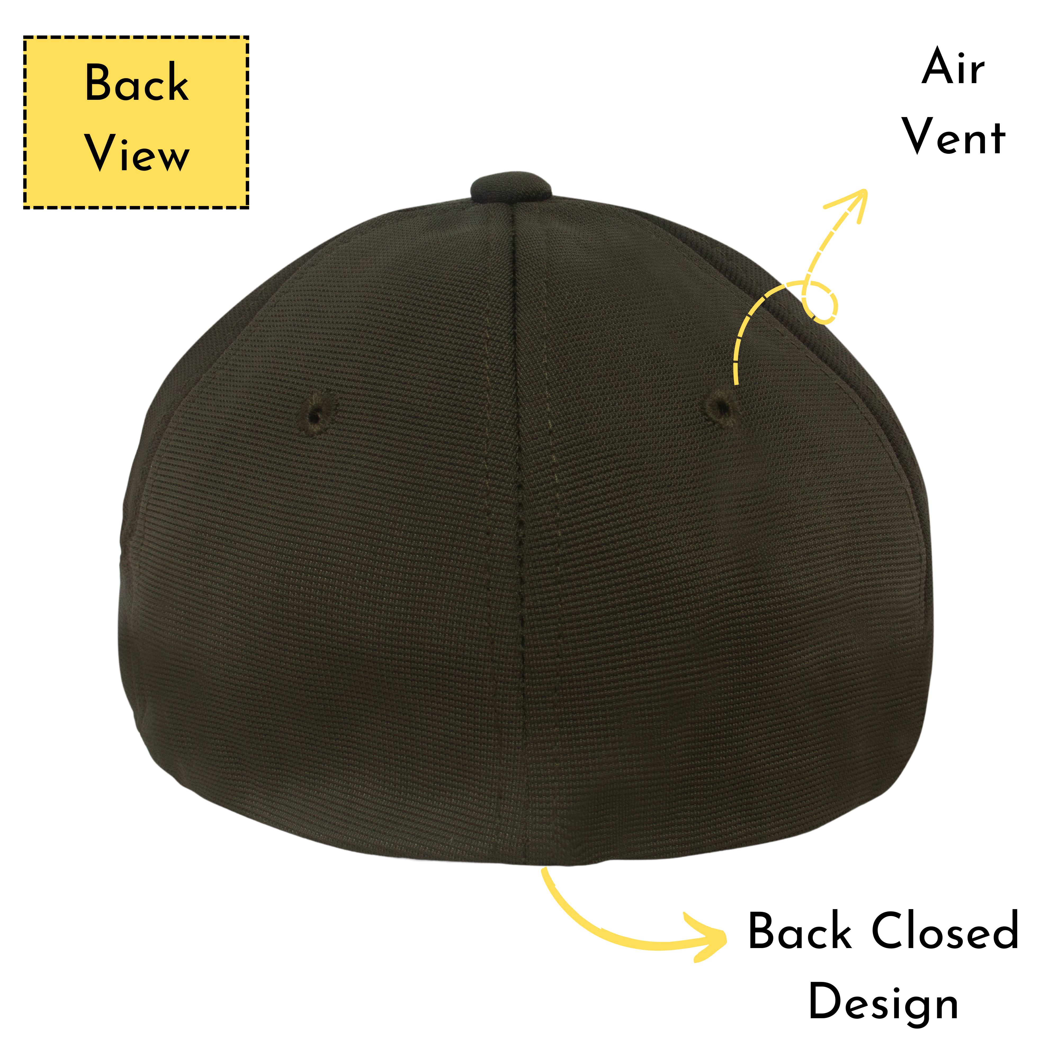 Unisex Stretchable Back Side Closed Cap for Men Man