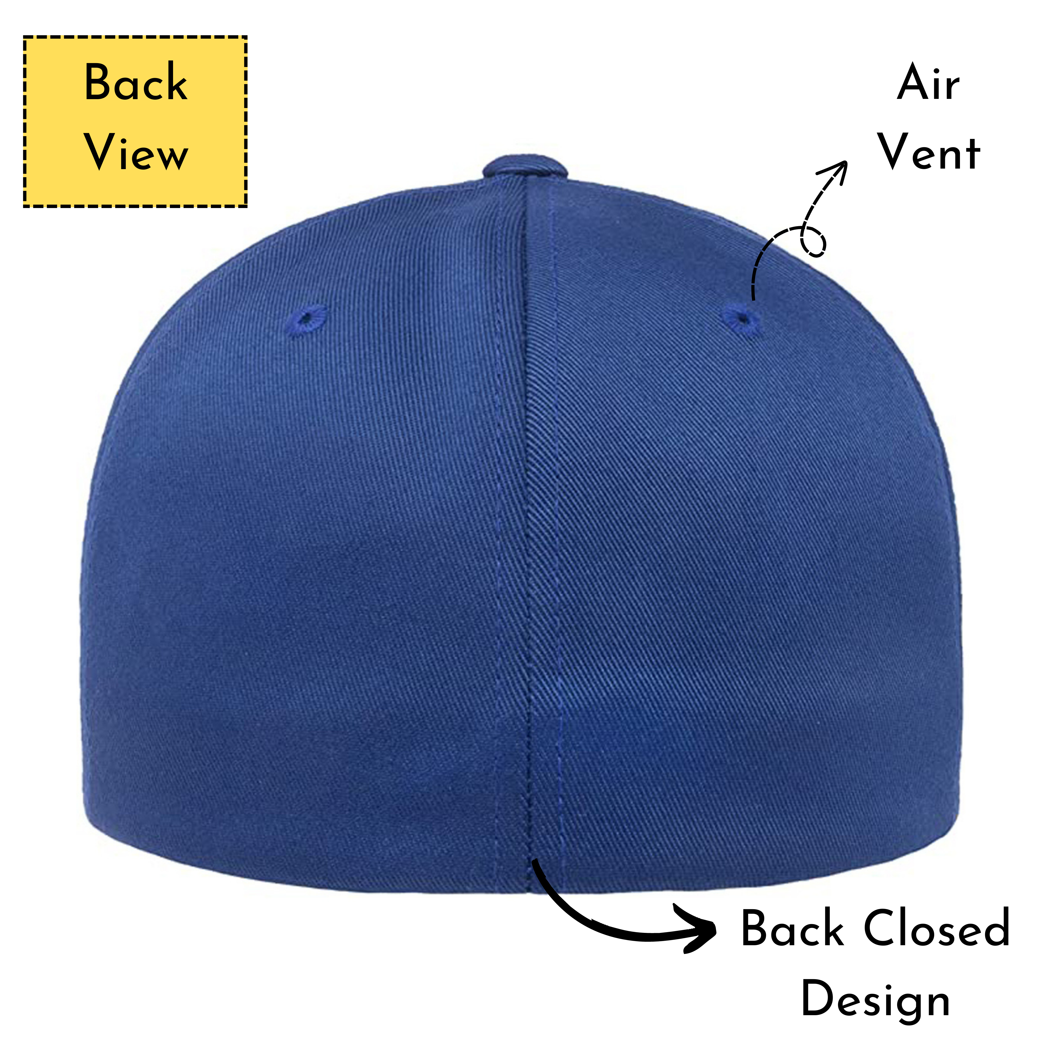 Unisex Stretchable Back Side Closed Cap for Men Man