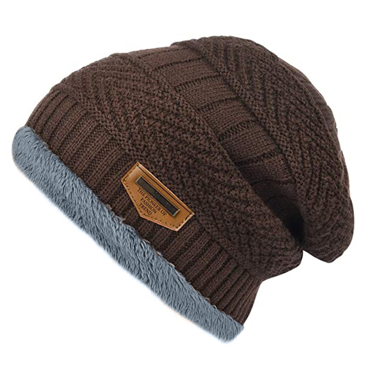 Winter Beanie Cap Hat Scarf Set for Men Women