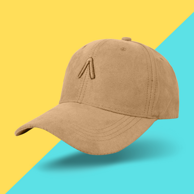 Unisex Faux Suede Premium Baseball Adjustable Cap for Men Women (Mustard Yellow)