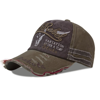 Black Rebel Stylish Snapback Baseball Cap for Men & Women - Light Green