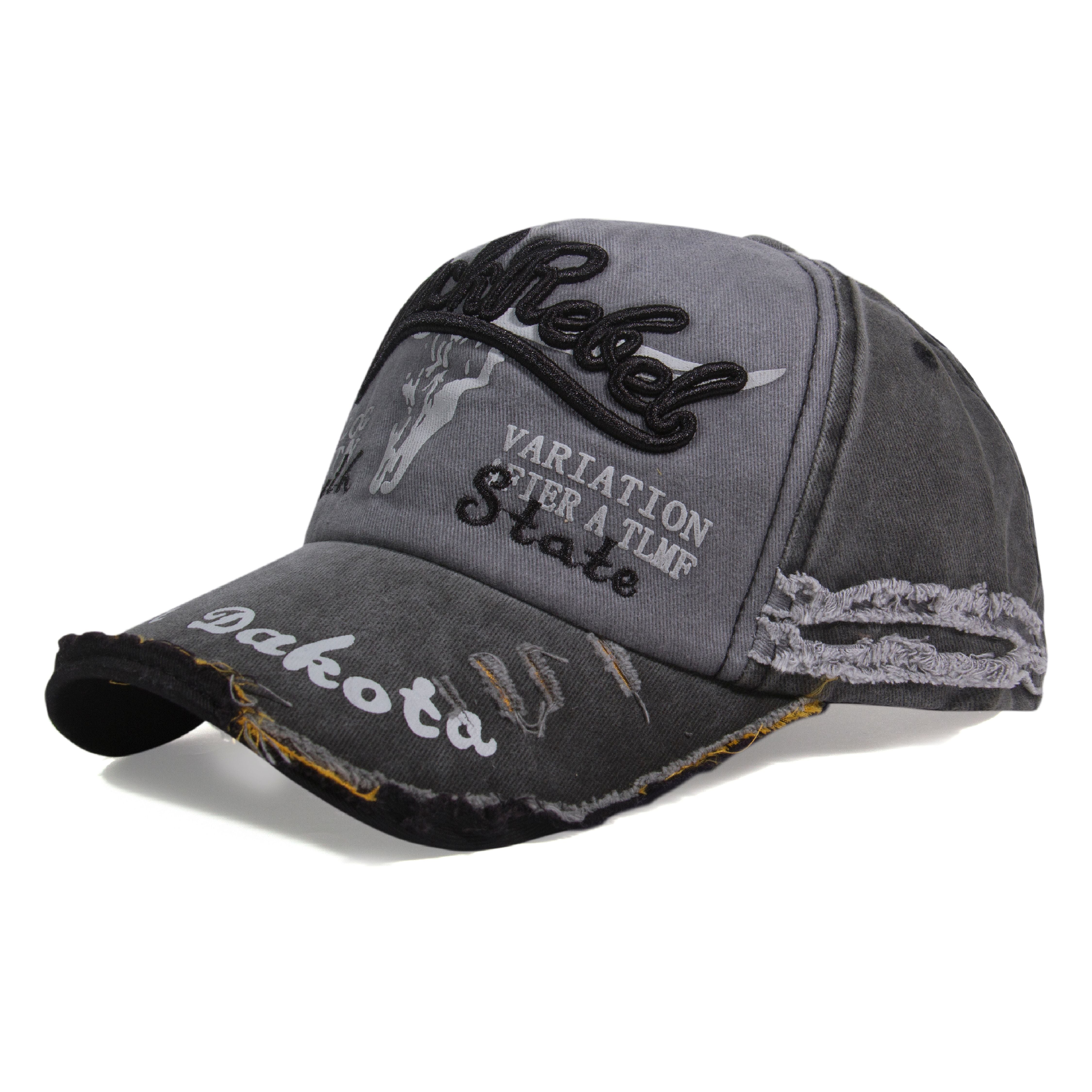 Black Rebel Stylish Snapback Baseball Cap for Men & Women - Smoky Black