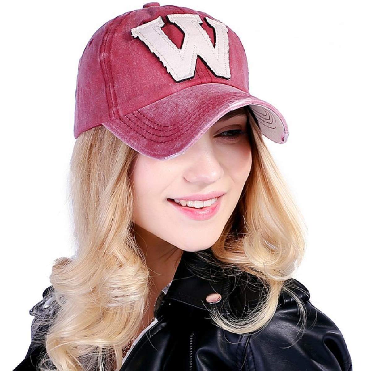 W - Baseball Stylish Cap - Red