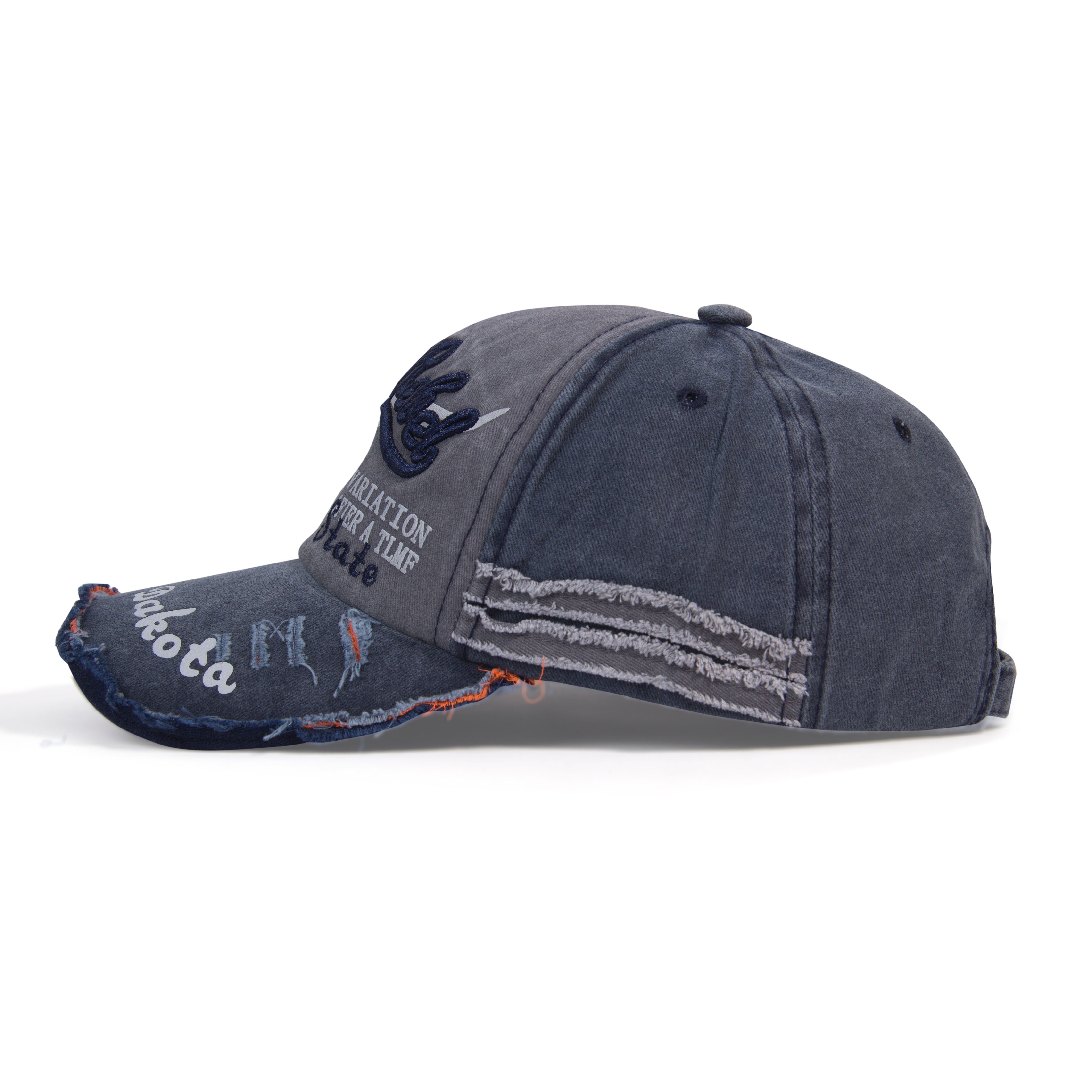 Black Rebel Stylish Snapback Baseball Cap for Men & Women - Blue