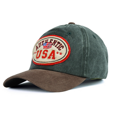 Embroidred Baseball Stylish Cap for Men Women - AuthenticUSA Green