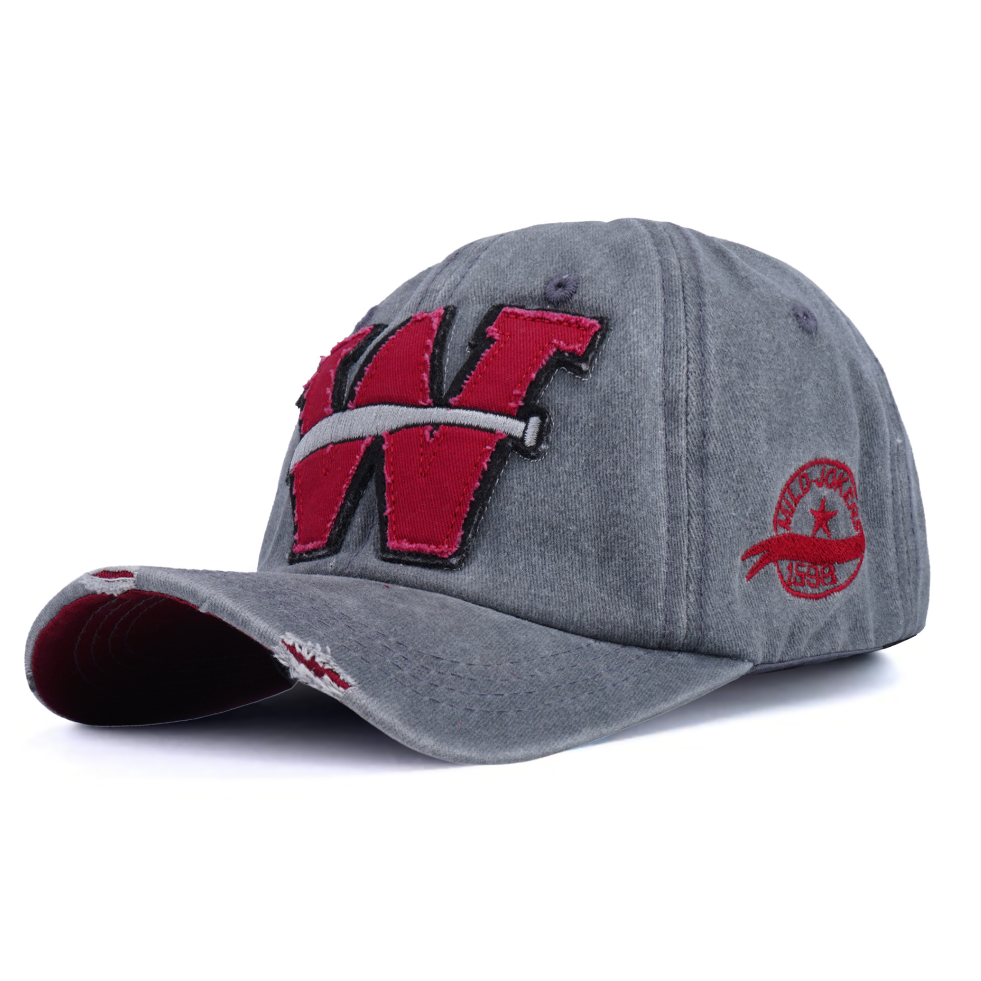 W - Baseball Stylish Cap - BaseBall Grey