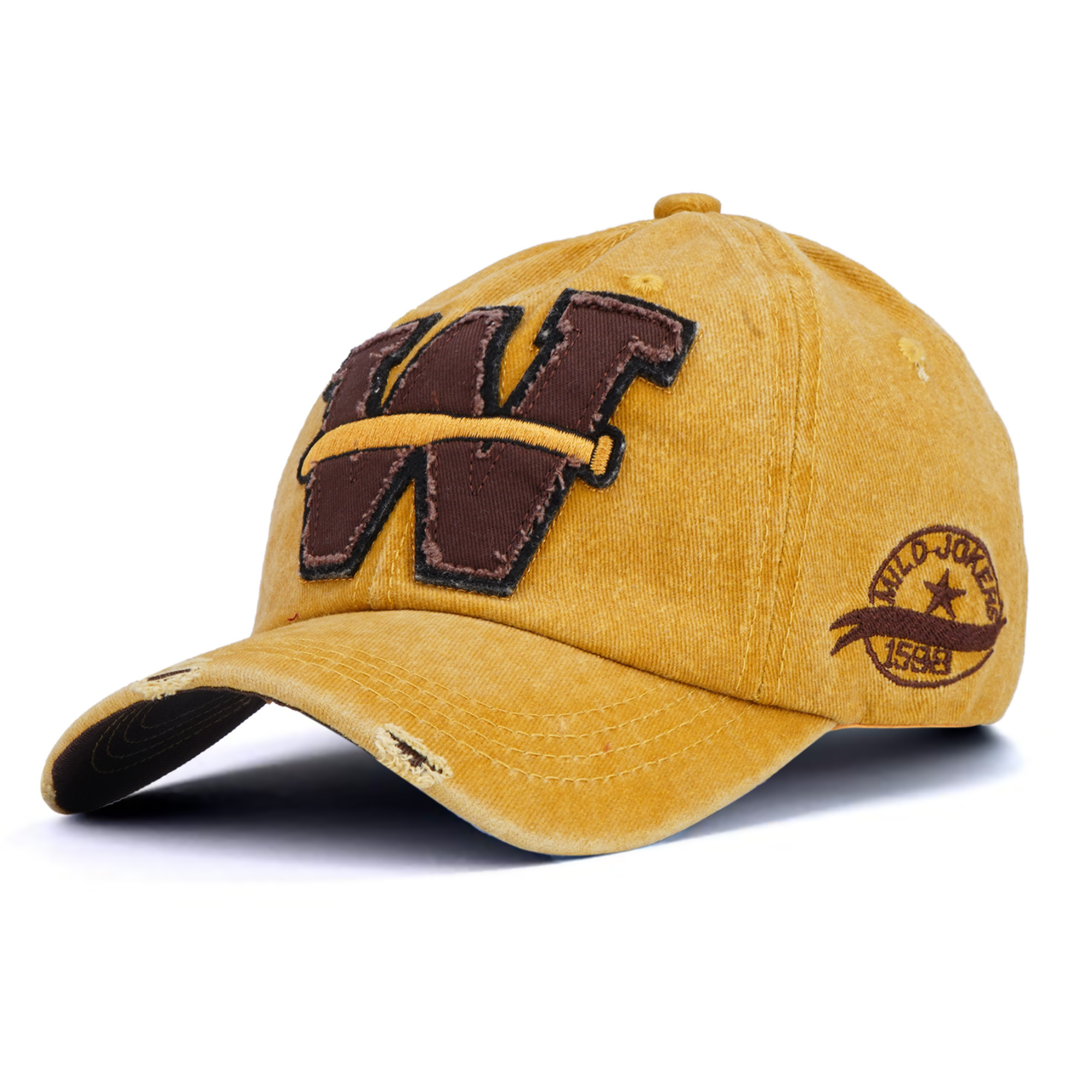 W - Baseball Stylish Cap - BaseBall Yellow