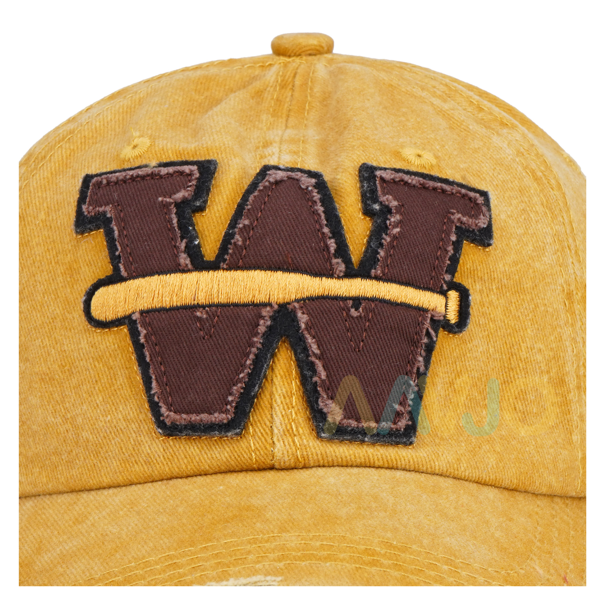 W - Baseball Stylish Cap - BaseBall Yellow