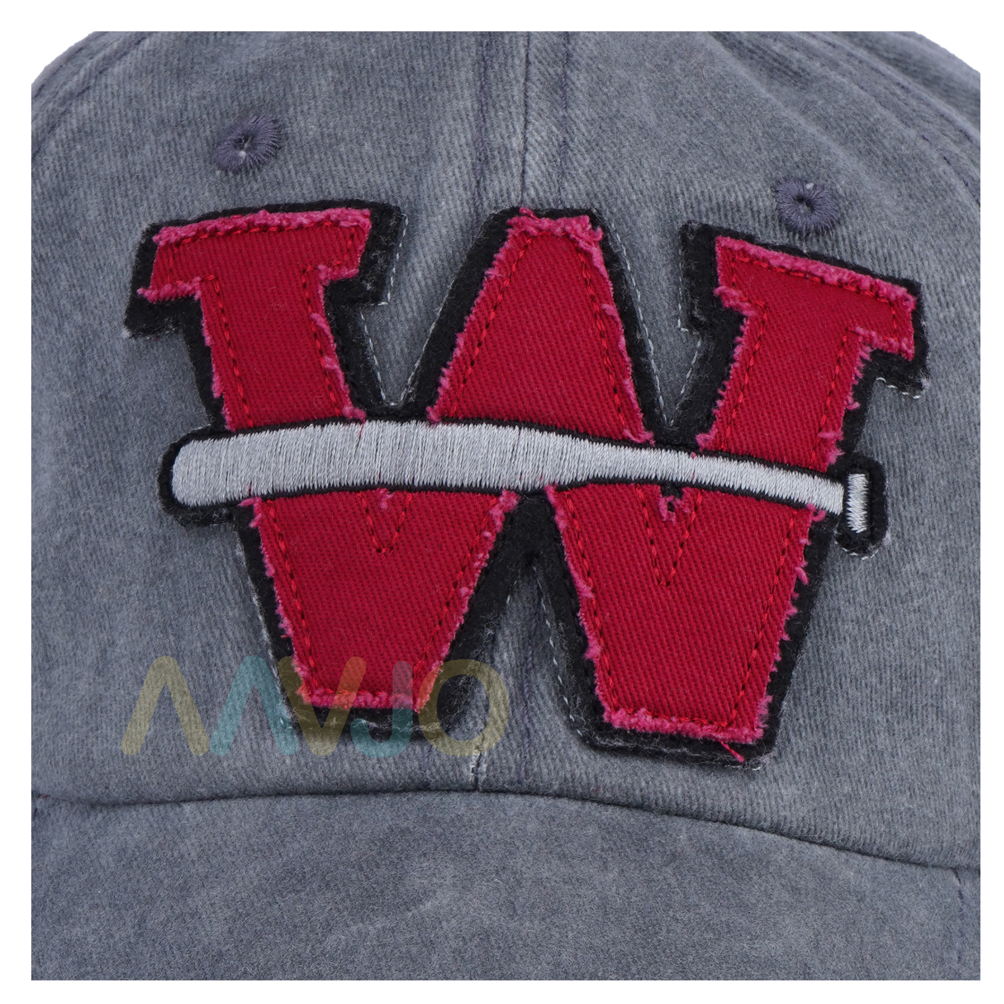 W - Baseball Stylish Cap - BaseBall Grey