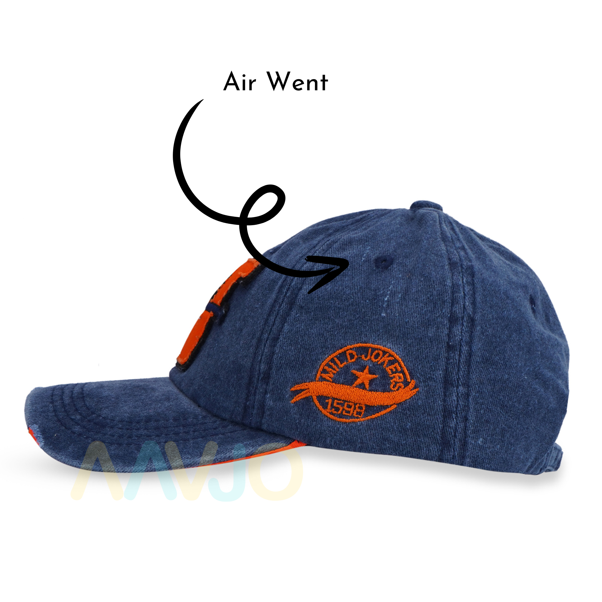 W - Baseball Stylish Cap - BaseBall Navy Blue