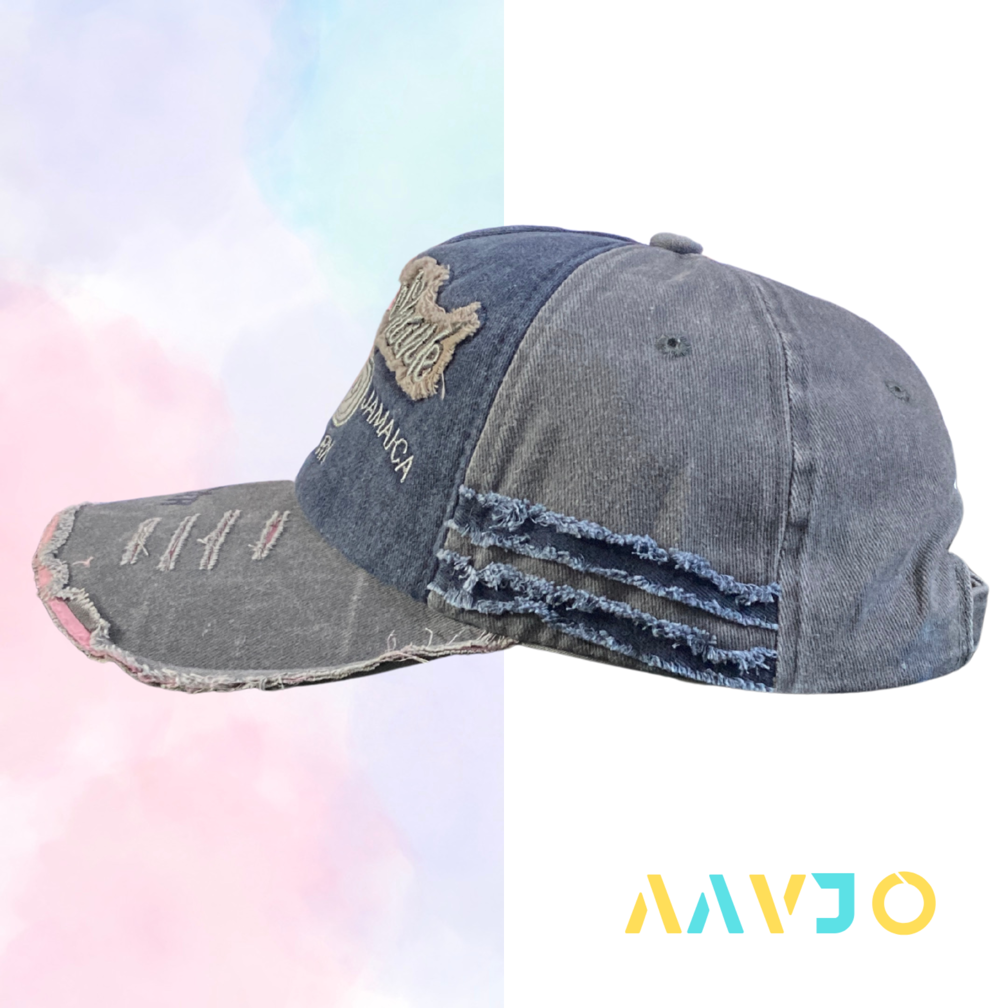 Stylish Cotton Vintage 1969 Embroidered  Cap for Men Women - Grey