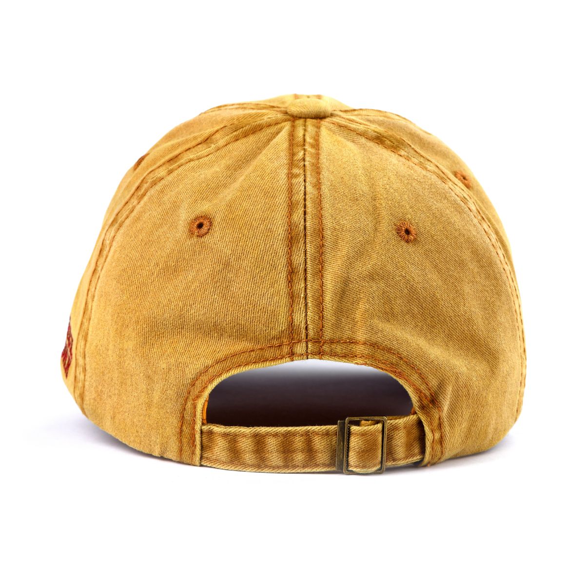 Cotton NY Style Snapback Baseball Cap Topi for Men Women - Yellow