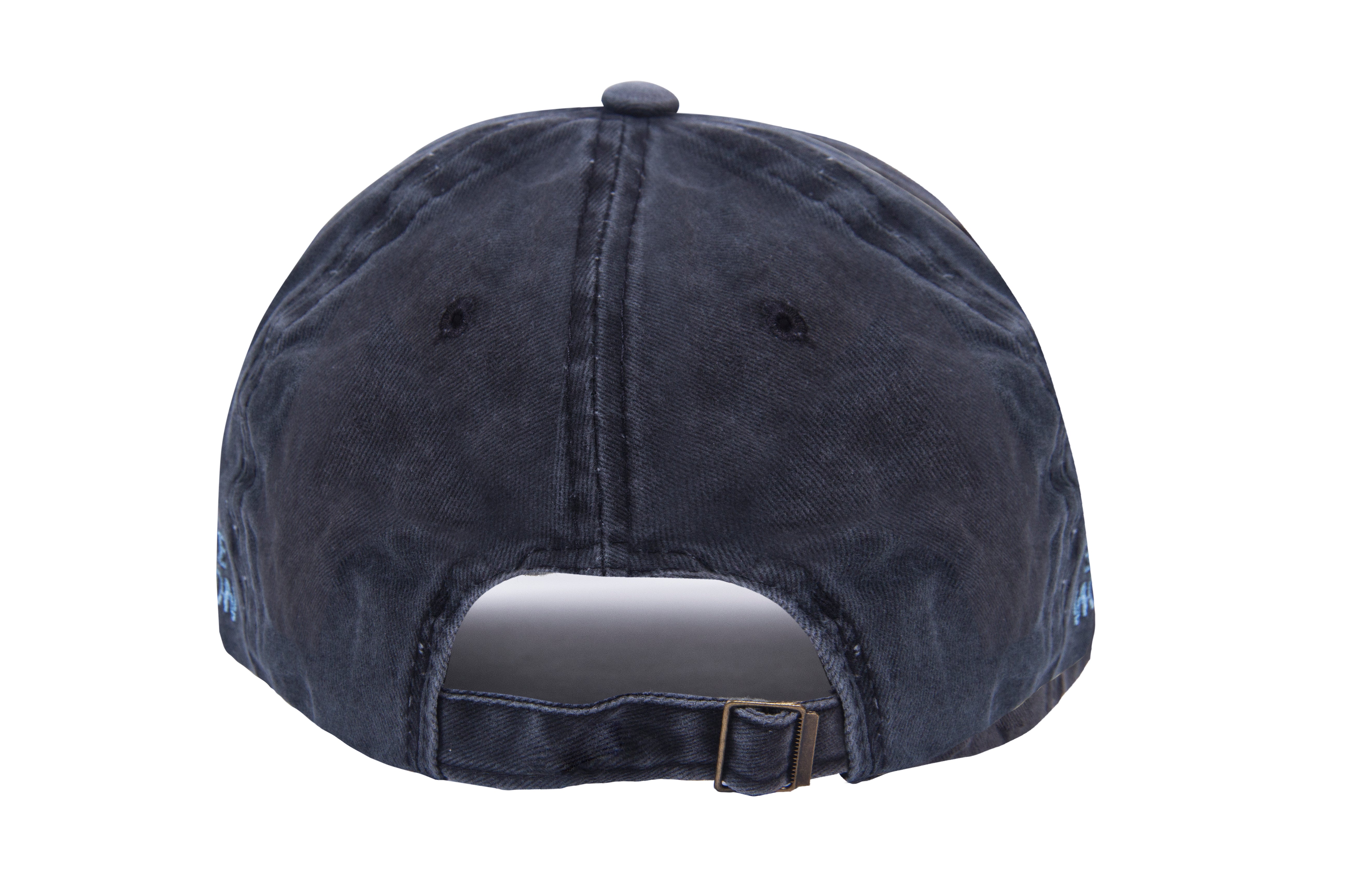 Cotton Sharks Style Snapback Baseball Cap Topi for Men Women - Sky Blue