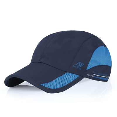 Quick Dry Baseball Cap Hat Topi for Men Women - Blue