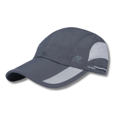 Quick Dry Baseball Cap Hat Topi for Men Women - Grey