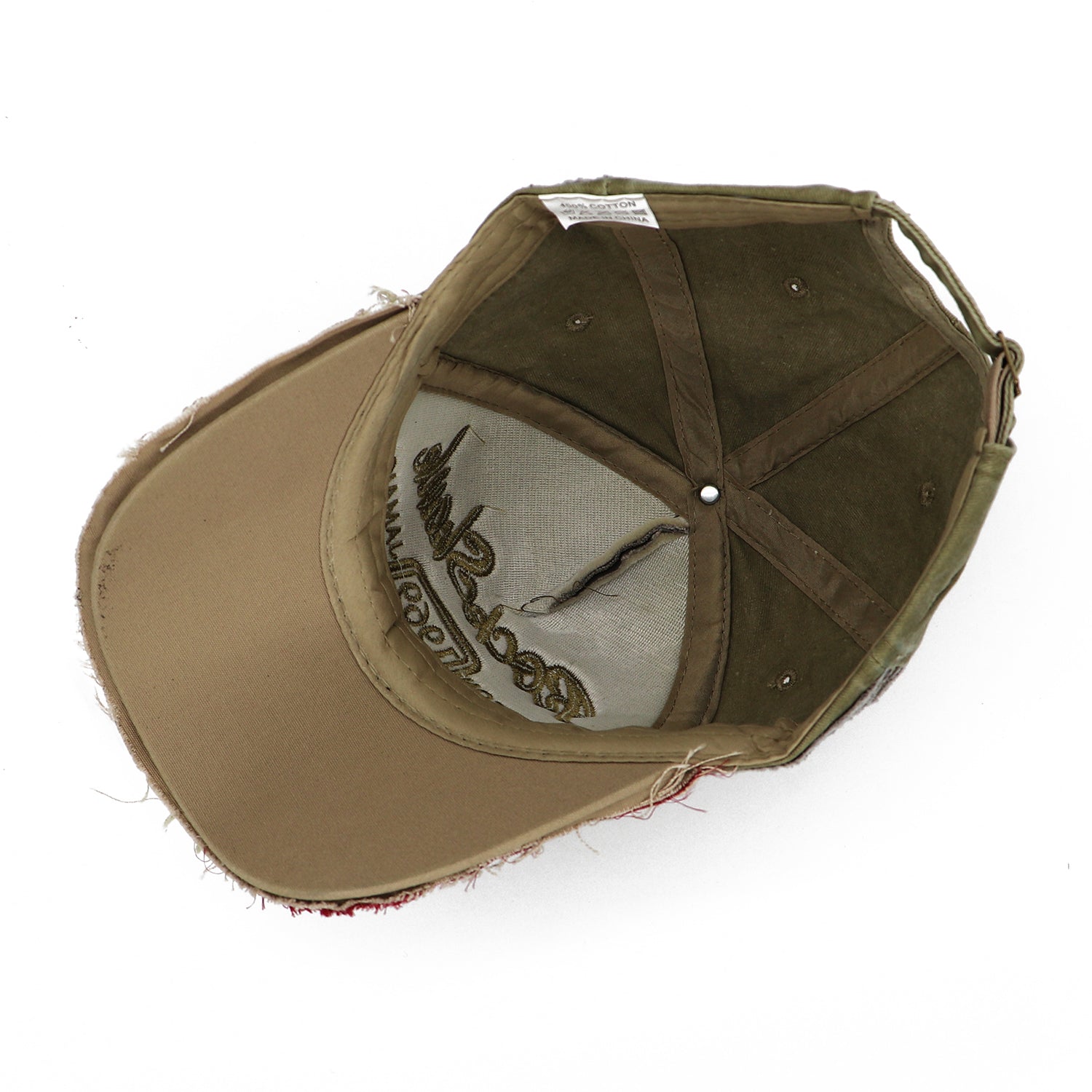 Stylish Cotton Vintage 1969 Embroidered  Cap for Men Women - Light Green