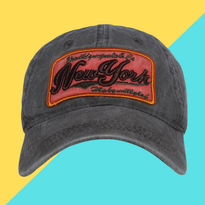 Cotton New York Style Snapback Baseball Cap for Men Women - Light Green