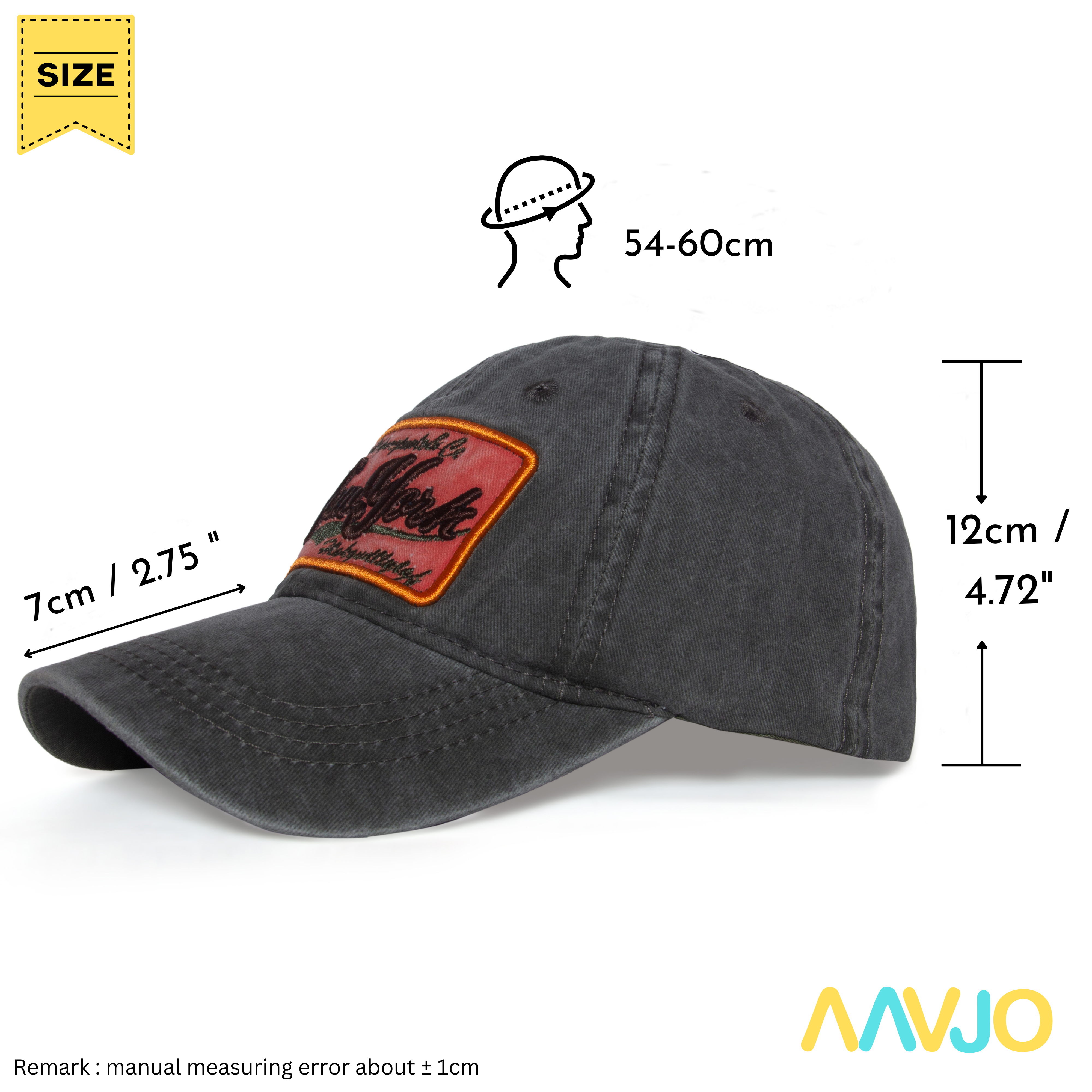 Cotton New York Style Snapback Baseball Cap for Men Women - Light Green