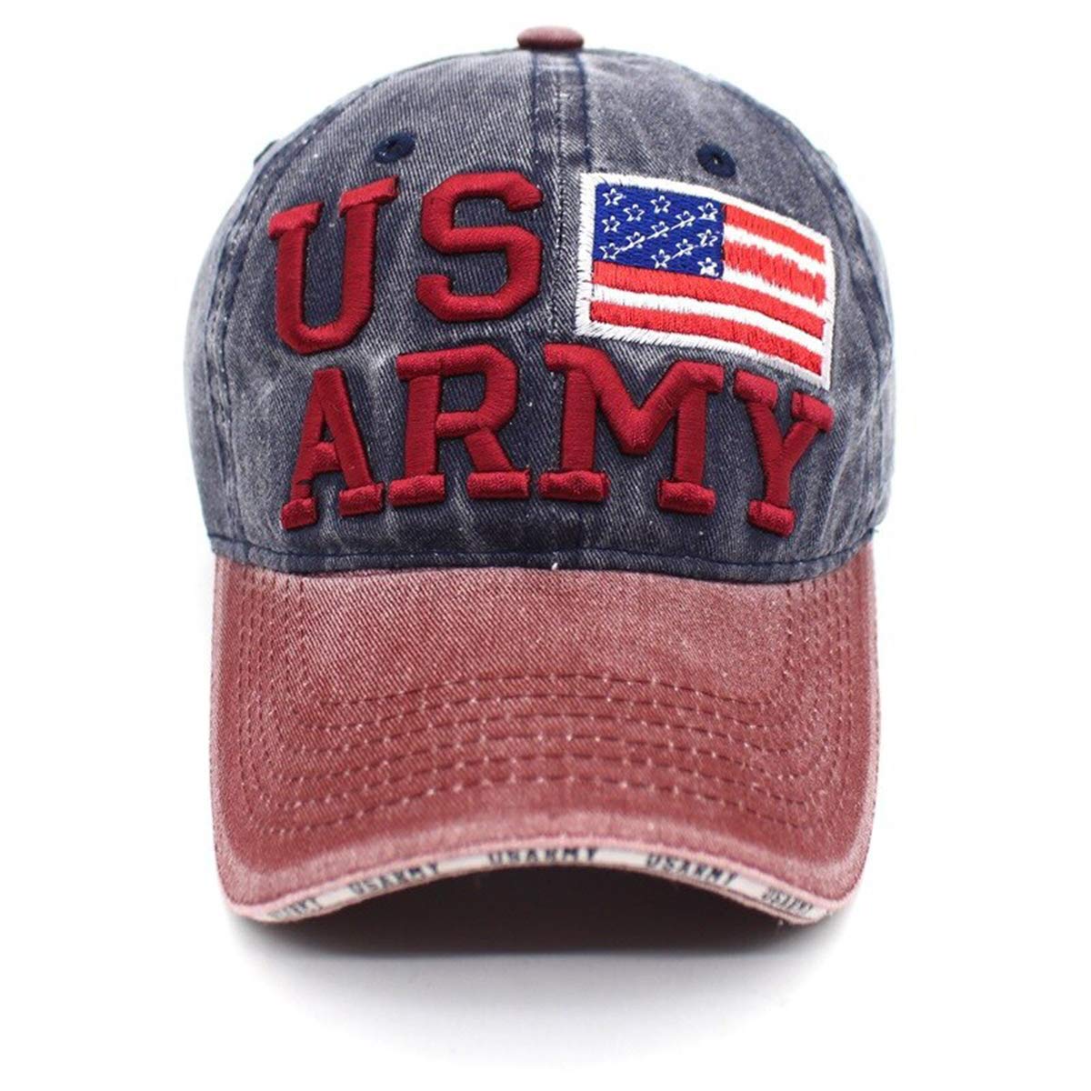 Embroidred Baseball Stylish Cap for Men Women - US Army - Blue