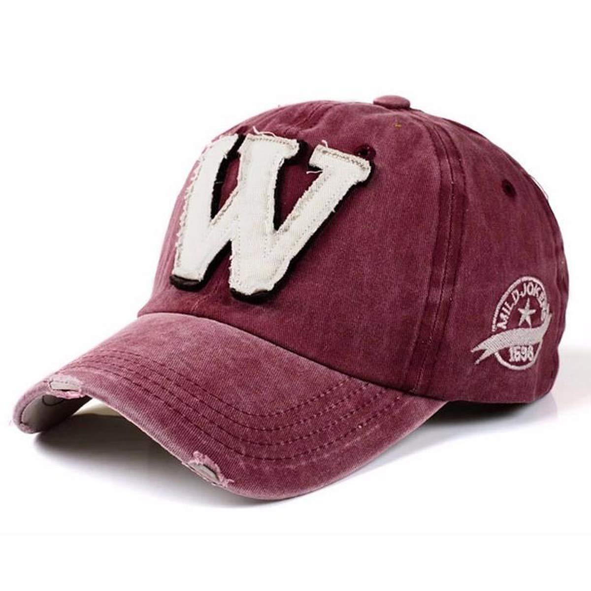 W - Baseball Stylish Cap - Red