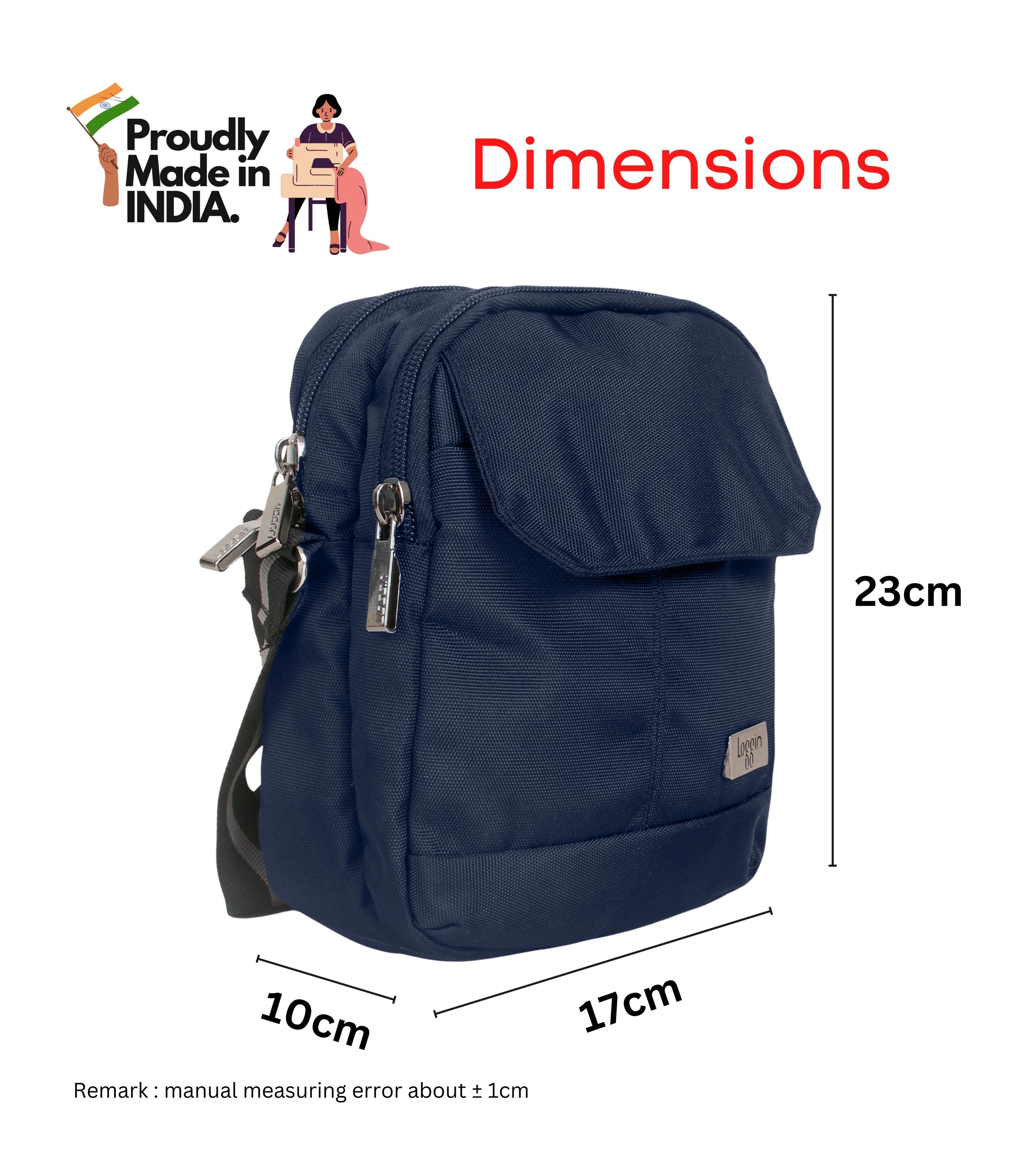 Crossbody Messenger Shoulder Bag FF 312