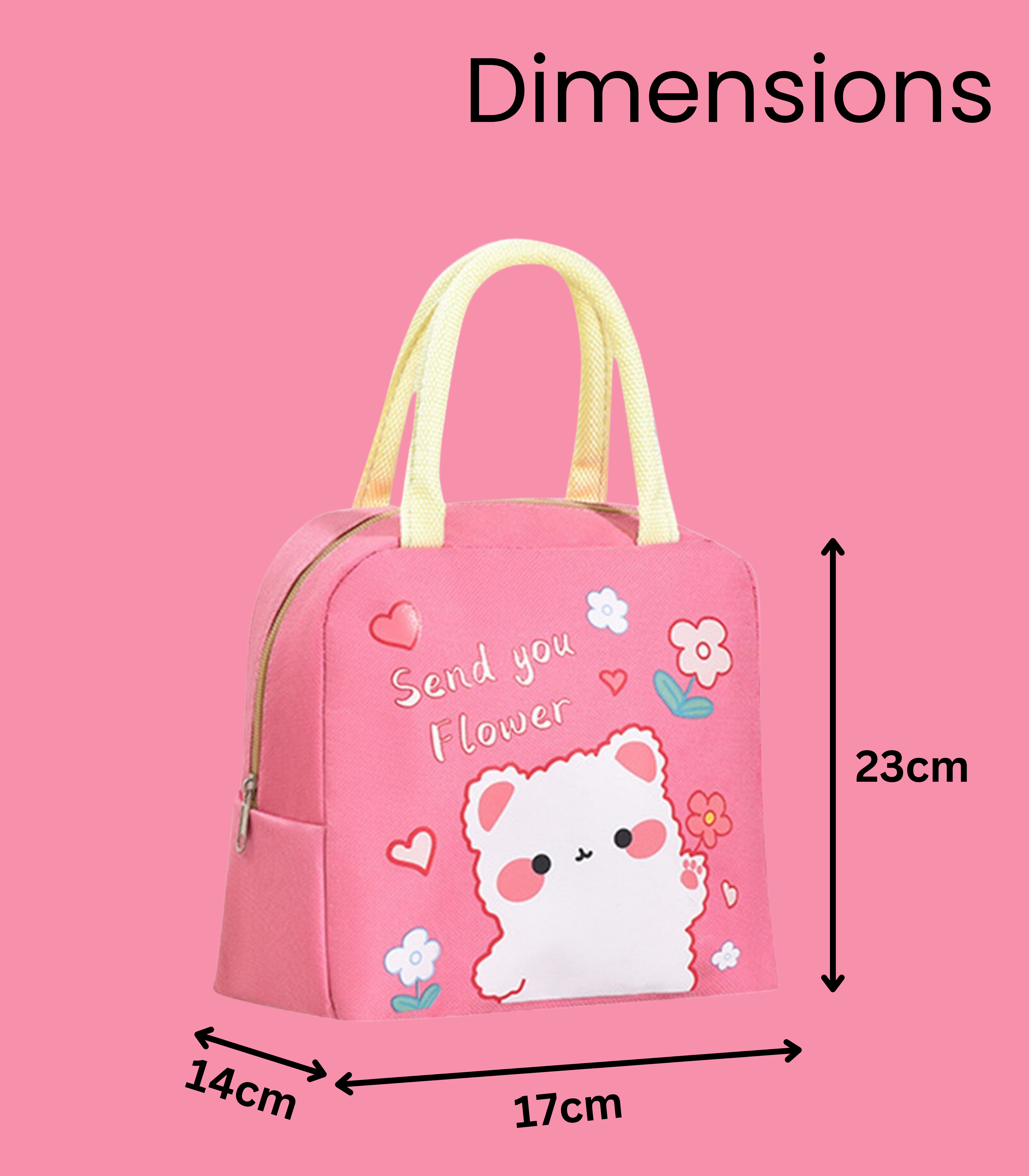 Cartoon Insulated Lunch Bag