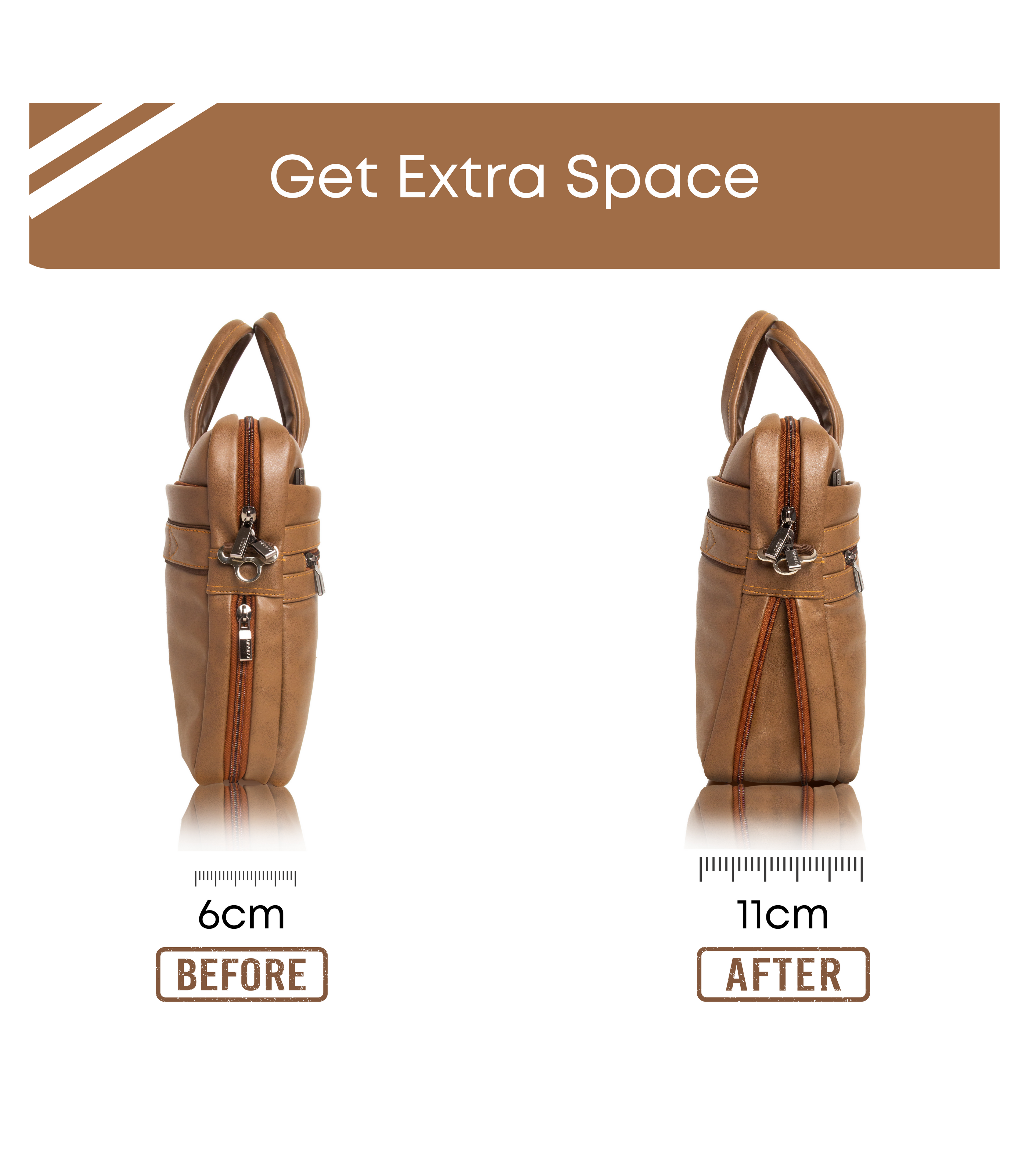 Louis philippe top travel bag