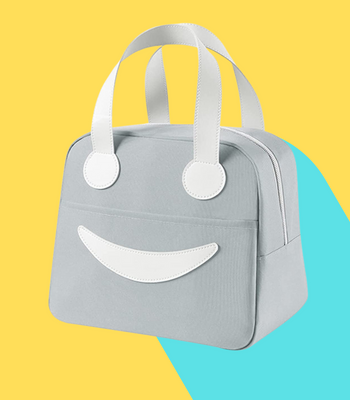 Smiley Insulated Lunch Bag Small