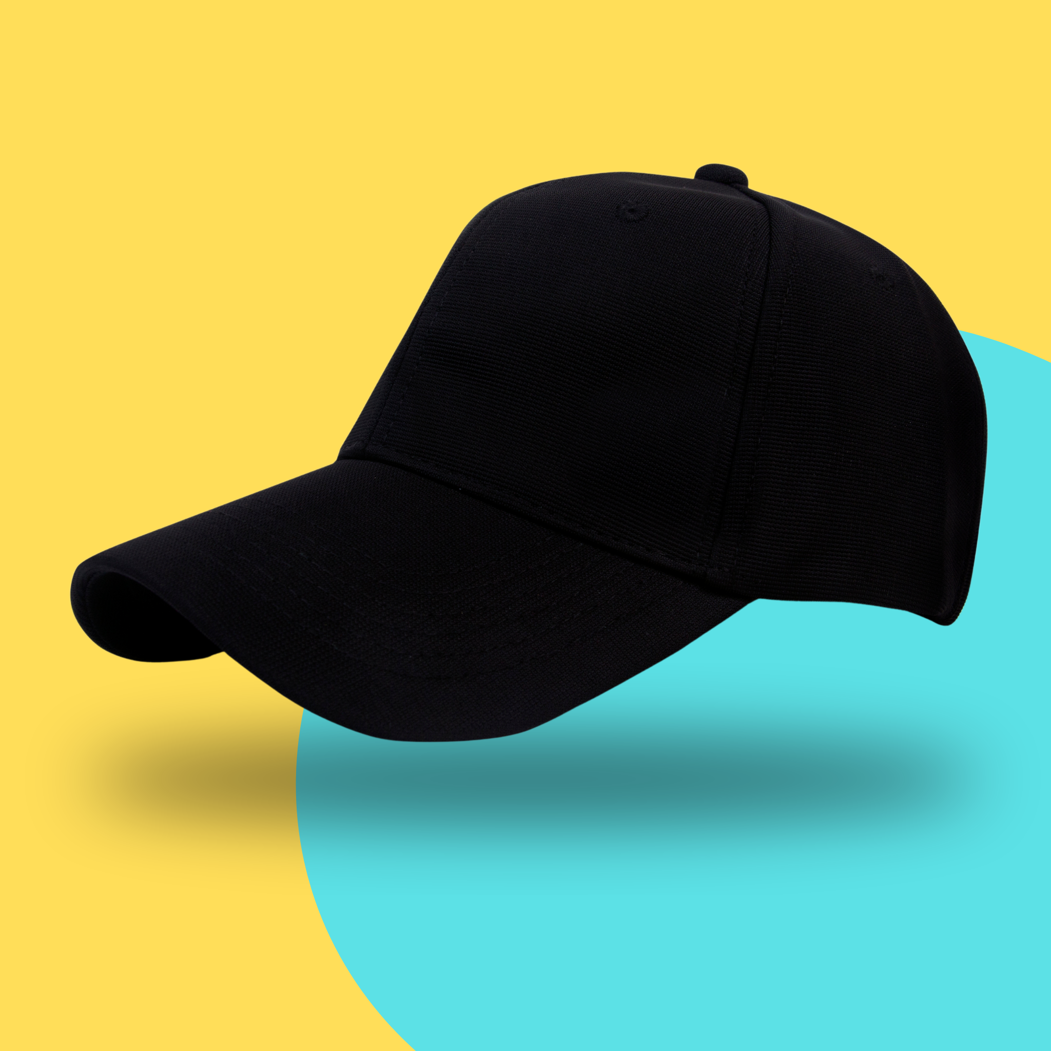 Plain Stylish Polyester Snapback Baseball Cap for Men Women