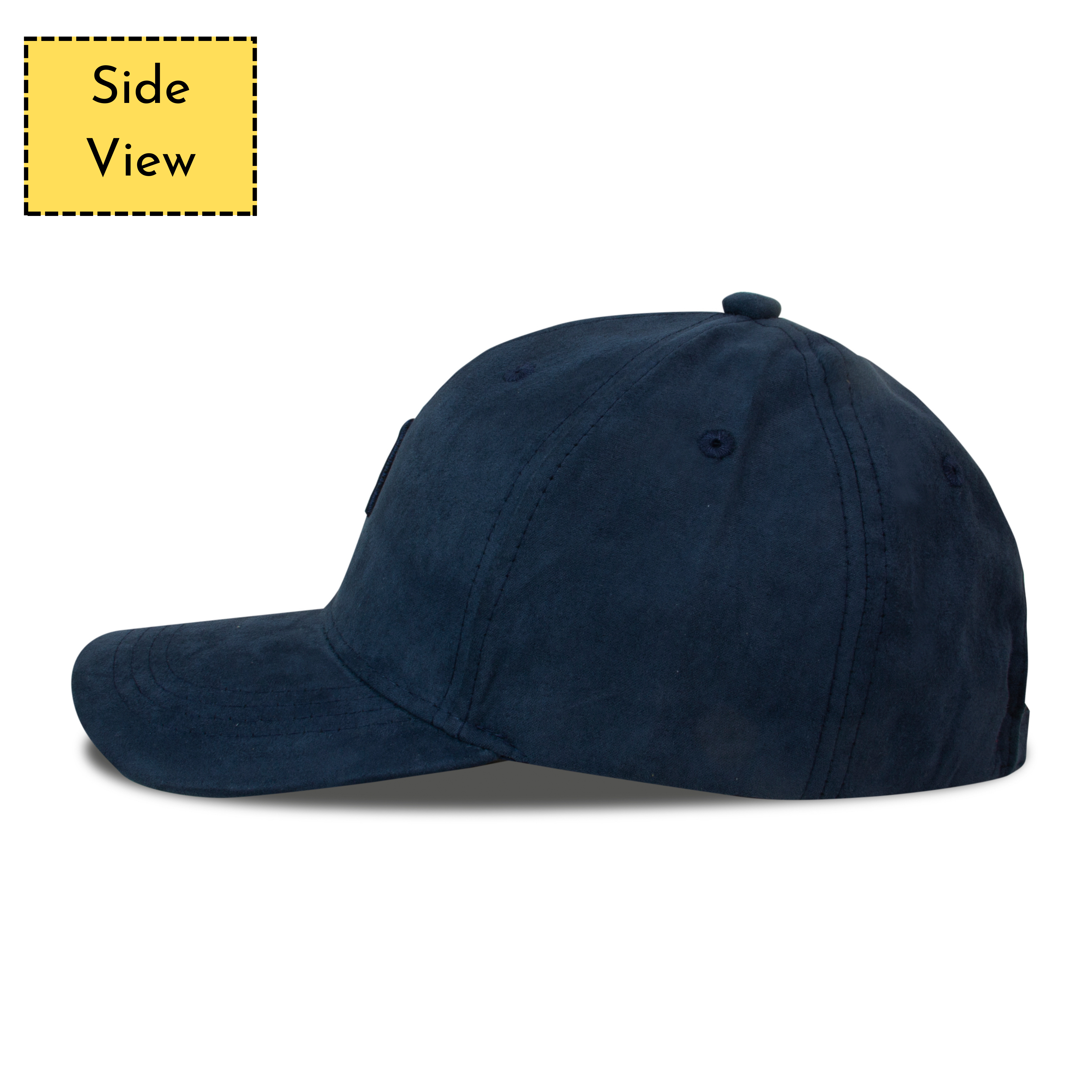 Unisex Faux Suede Premium Baseball Adjustable Cap for Men Women