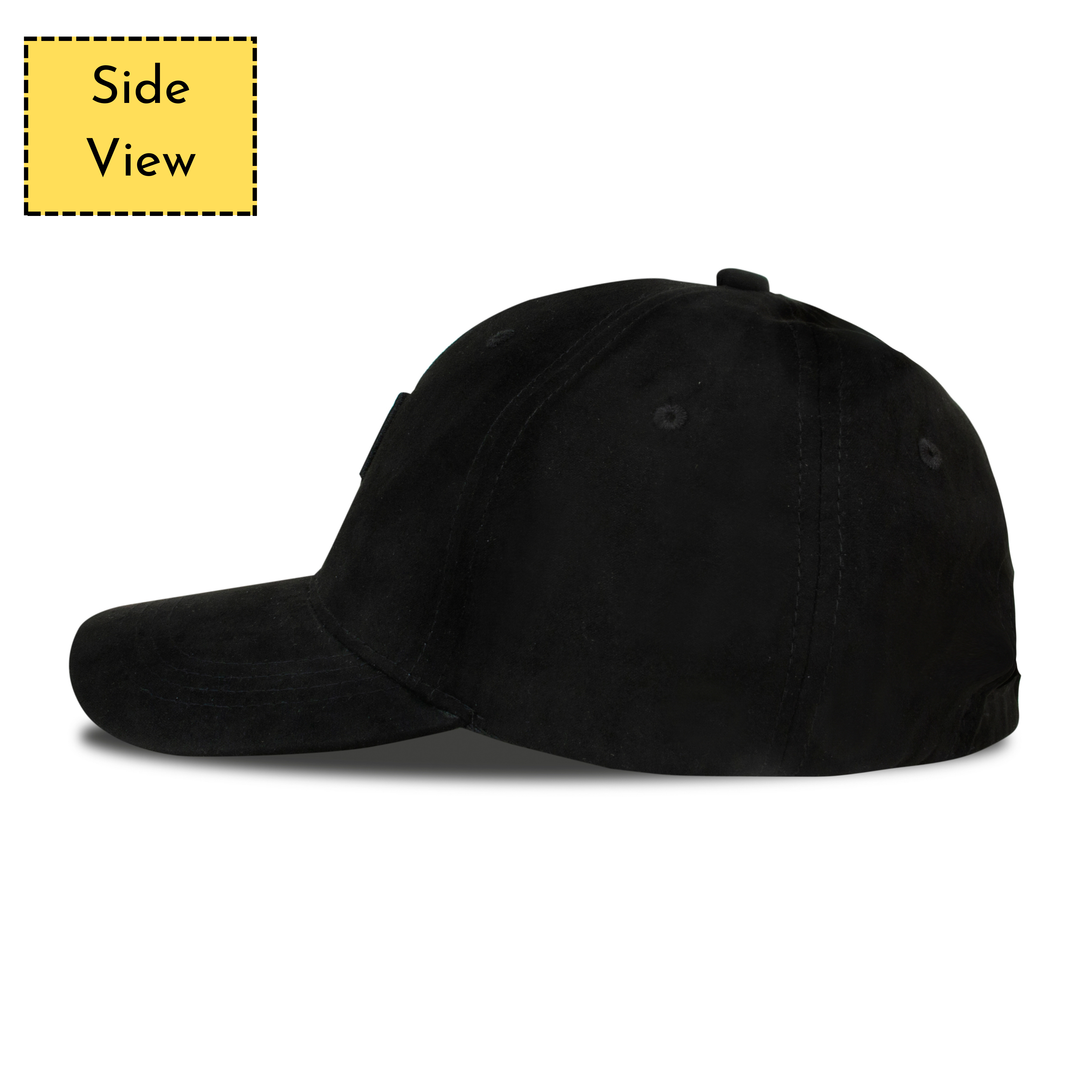 Unisex Faux Suede Premium Baseball Adjustable Cap for Men Women