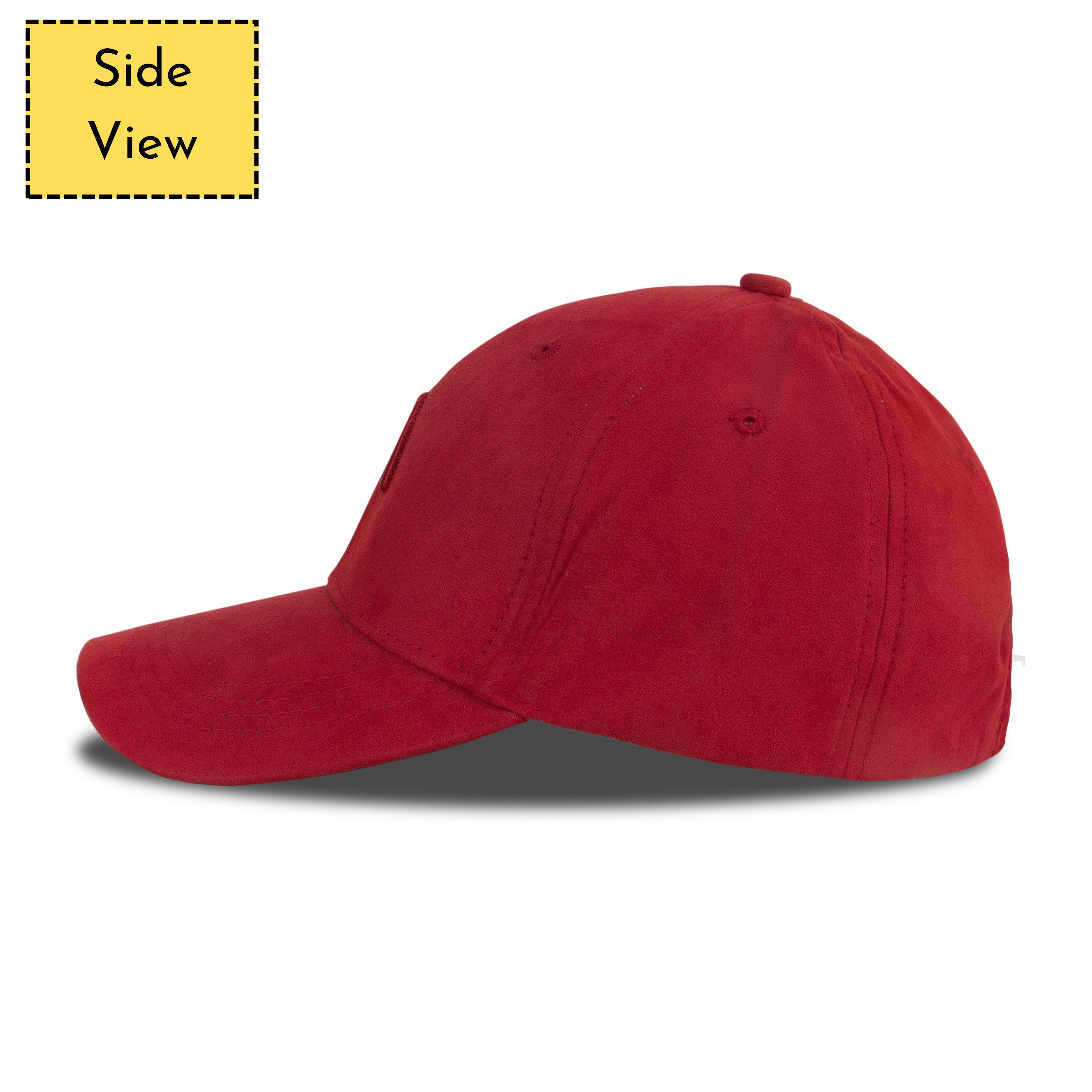 Unisex Faux Suede Premium Baseball Adjustable Cap for Men Women